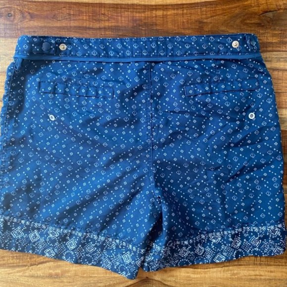 Classic Retro Style Swim Trunks [Penguin] - Picture 2 of 8
